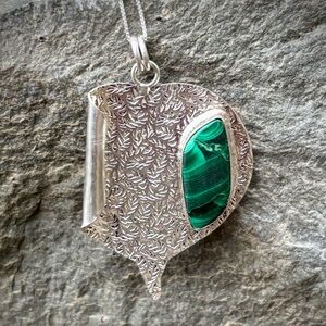 Unique Malachite Necklace
